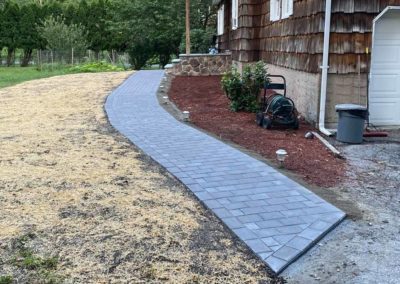 Paver Walkway Project in Yorktown Heights, NY