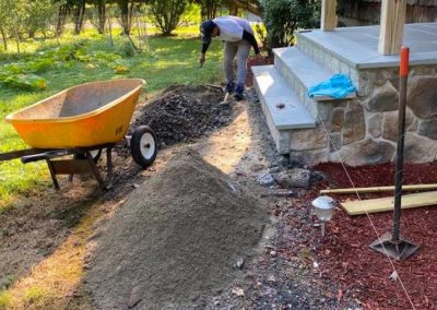 Paver Walkway Project in Yorktown Heights, NY