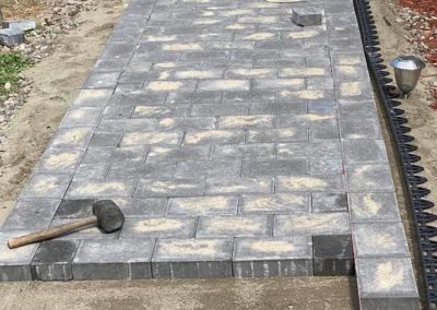 Paver Walkway Project in Yorktown Heights, NY